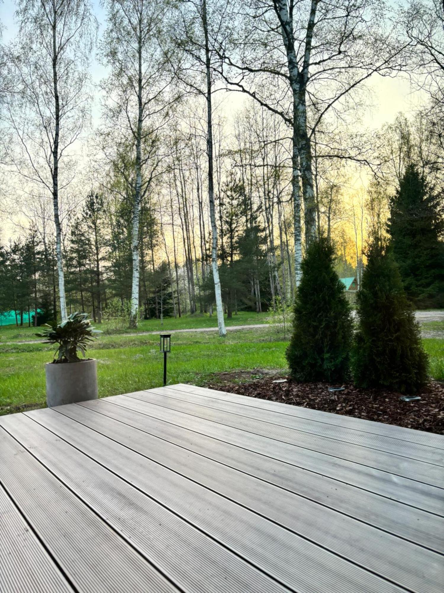 Albatross Getaway By The Sea, Spa And Forest With A Terrace Ķesterciems 外观 照片